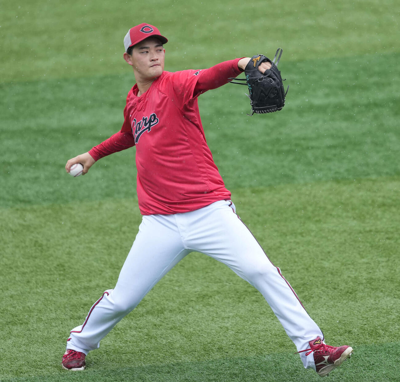広島岡本駿（2026年4月撮影）