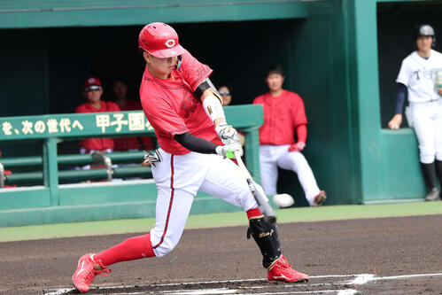 【広島】ドラ１平川蓮が実戦復帰で快音　昇格時期は状態を見ながらも本人は「行けます」と意欲