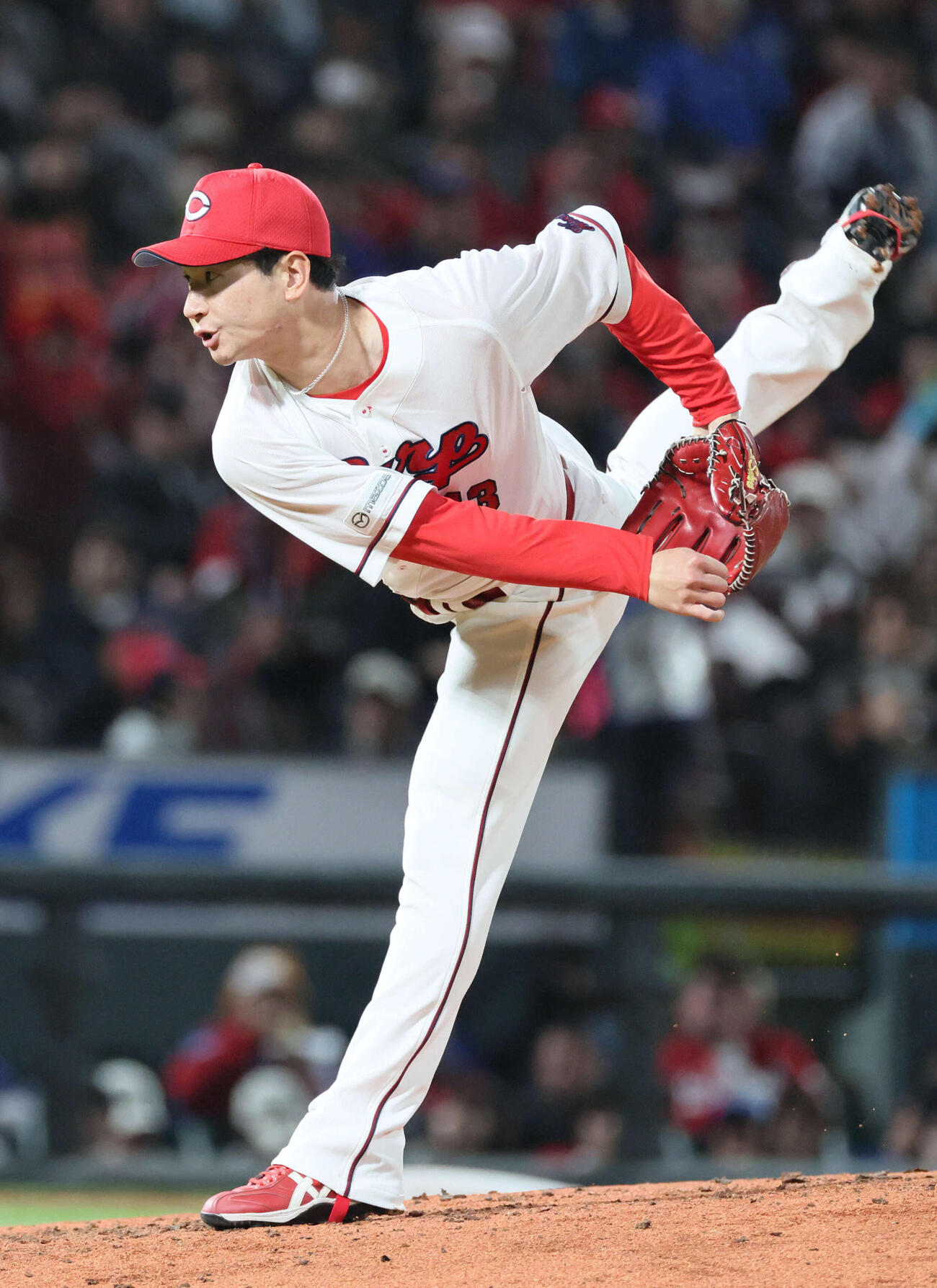 広島対DeNA 6回表DeNA、広島2番手の島内（撮影・加藤孝規）