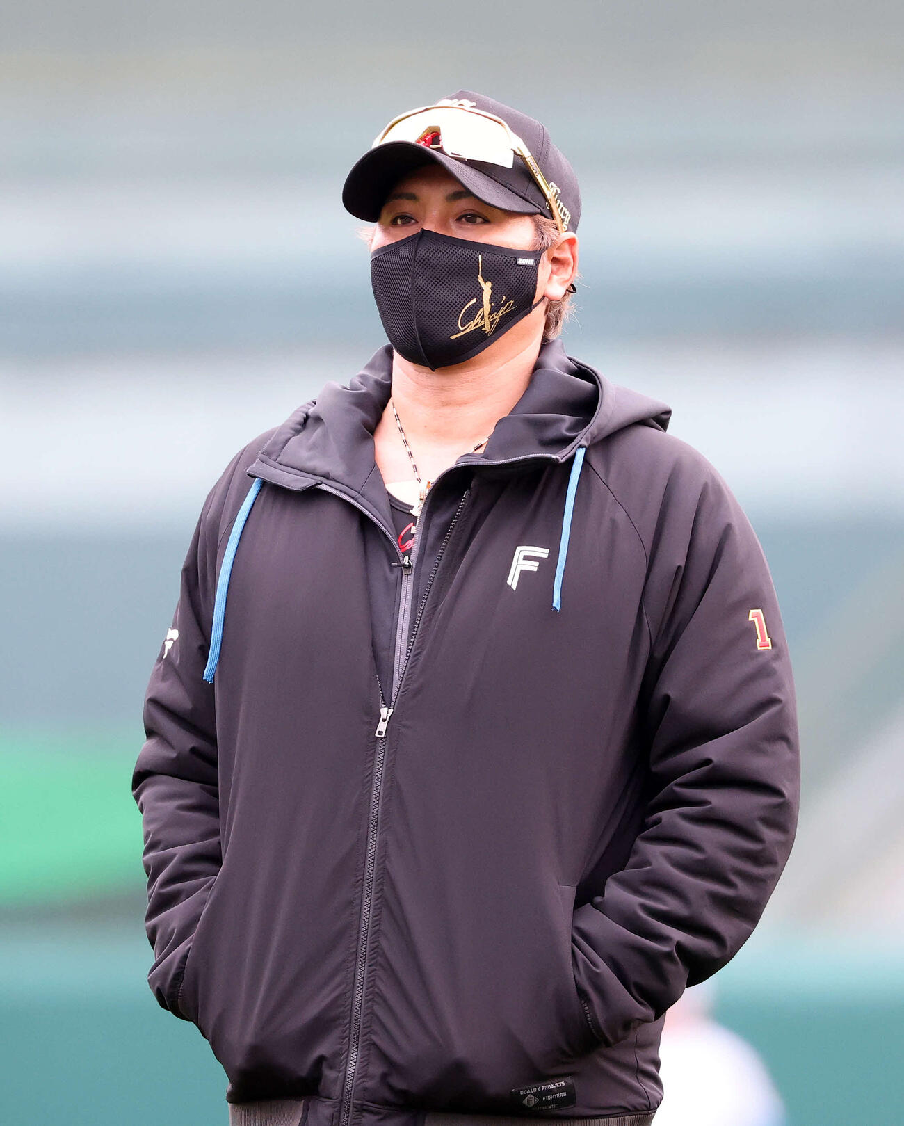 日本ハム新庄監督（2026年4月撮影）　