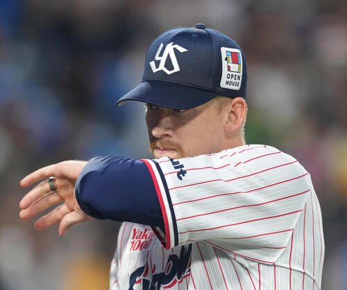 【ヤクルト】ウォルターズ抹消　池山監督「もうちょっと試合を…」移籍後初先発は３回途中７失点
