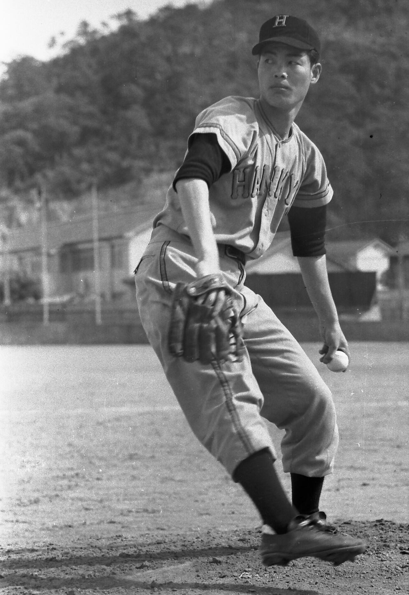 阪急ブレーブス梶本隆夫（1956年）