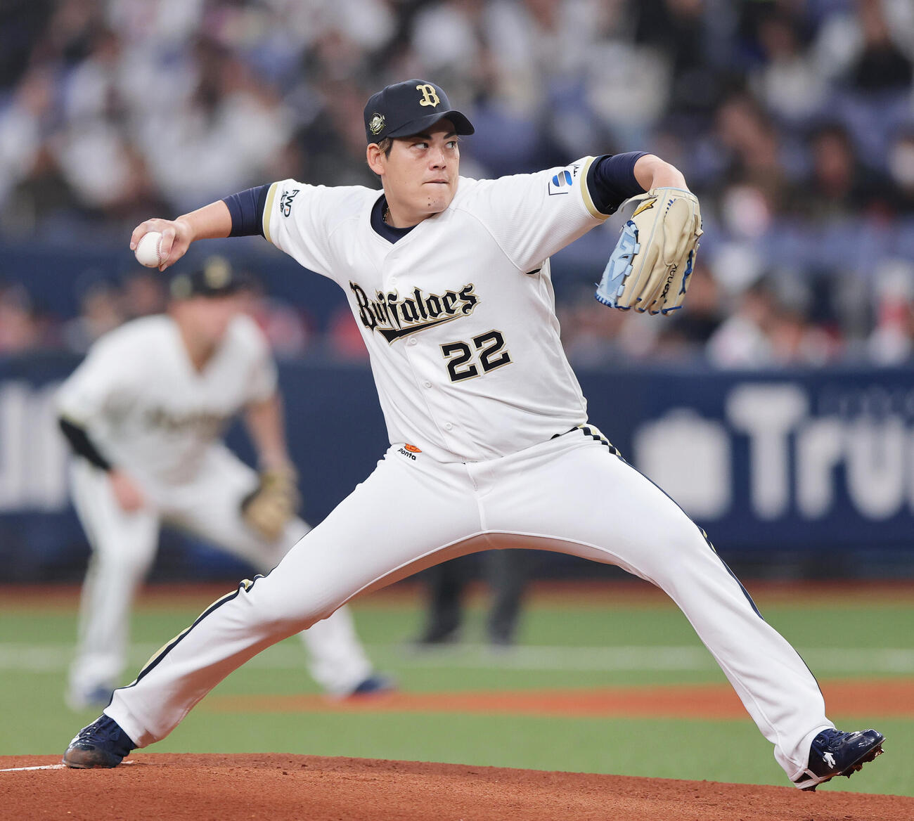 オリックス九里亜蓮（2026年3月撮影）