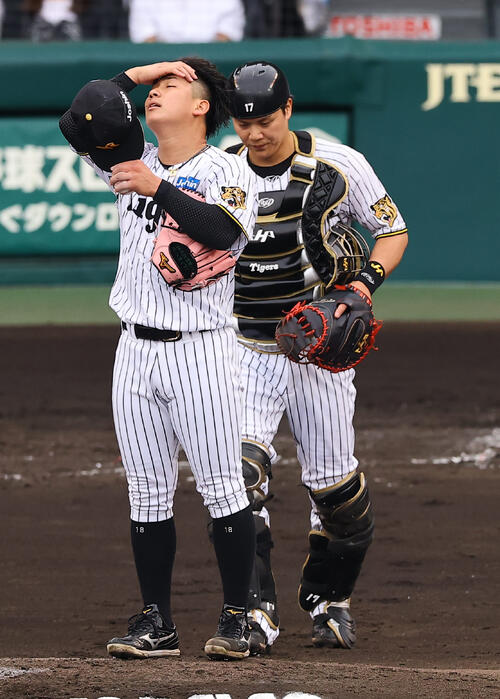 【阪神】伊原陵人が登録抹消　19日中日戦は「腰部の張り」で途中降板　再登録は４月30日以降