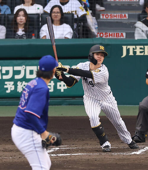 【阪神】中野拓夢、指揮官の節目星へ「なんとか早めに」11試合連続安打中　過去最長は15試合
