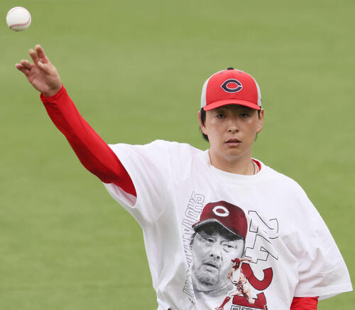 広島大瀬良大地（2026年4月撮影）