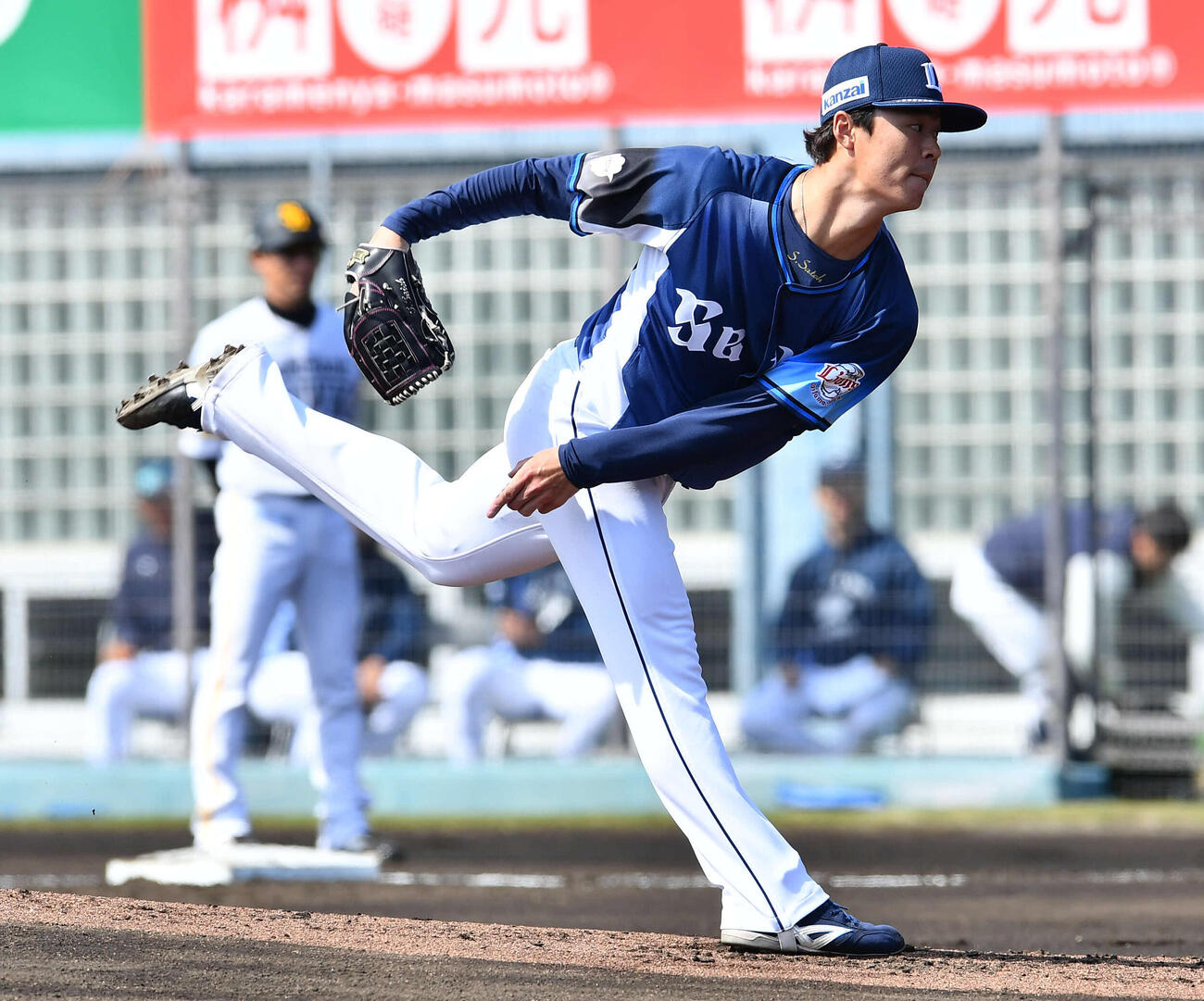 西武佐藤爽（2026年3月撮影）