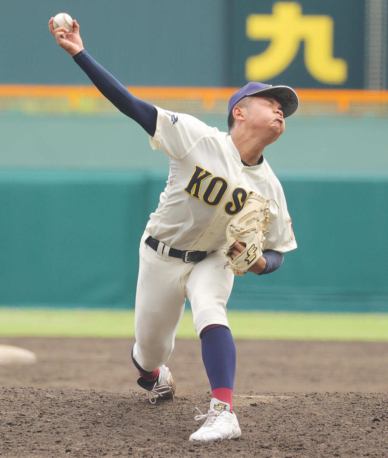 八戸学院光星時代の冨井翼（2022年8月撮影）
