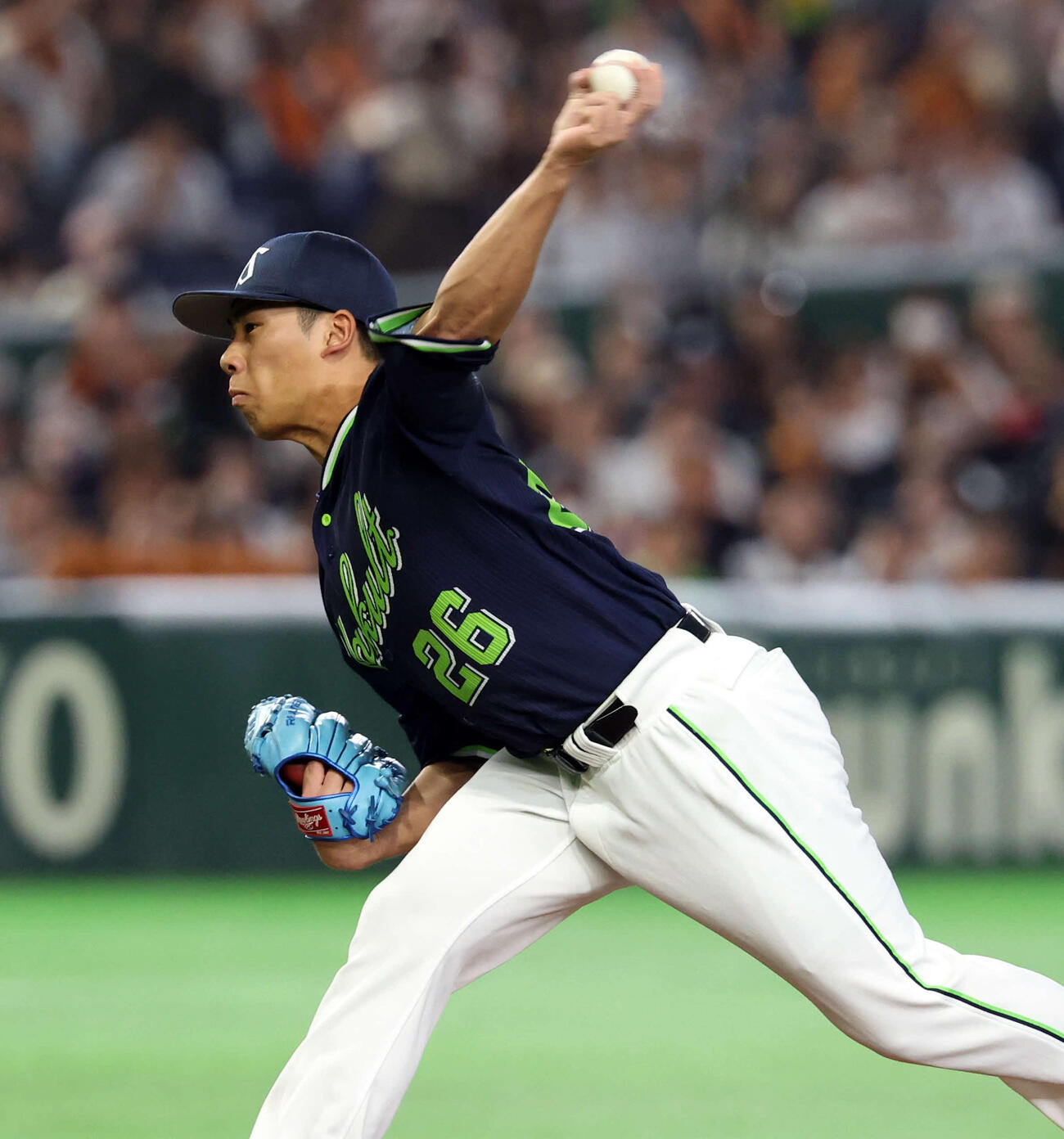 ヤクルト山野太一（2026年4月11日撮影）