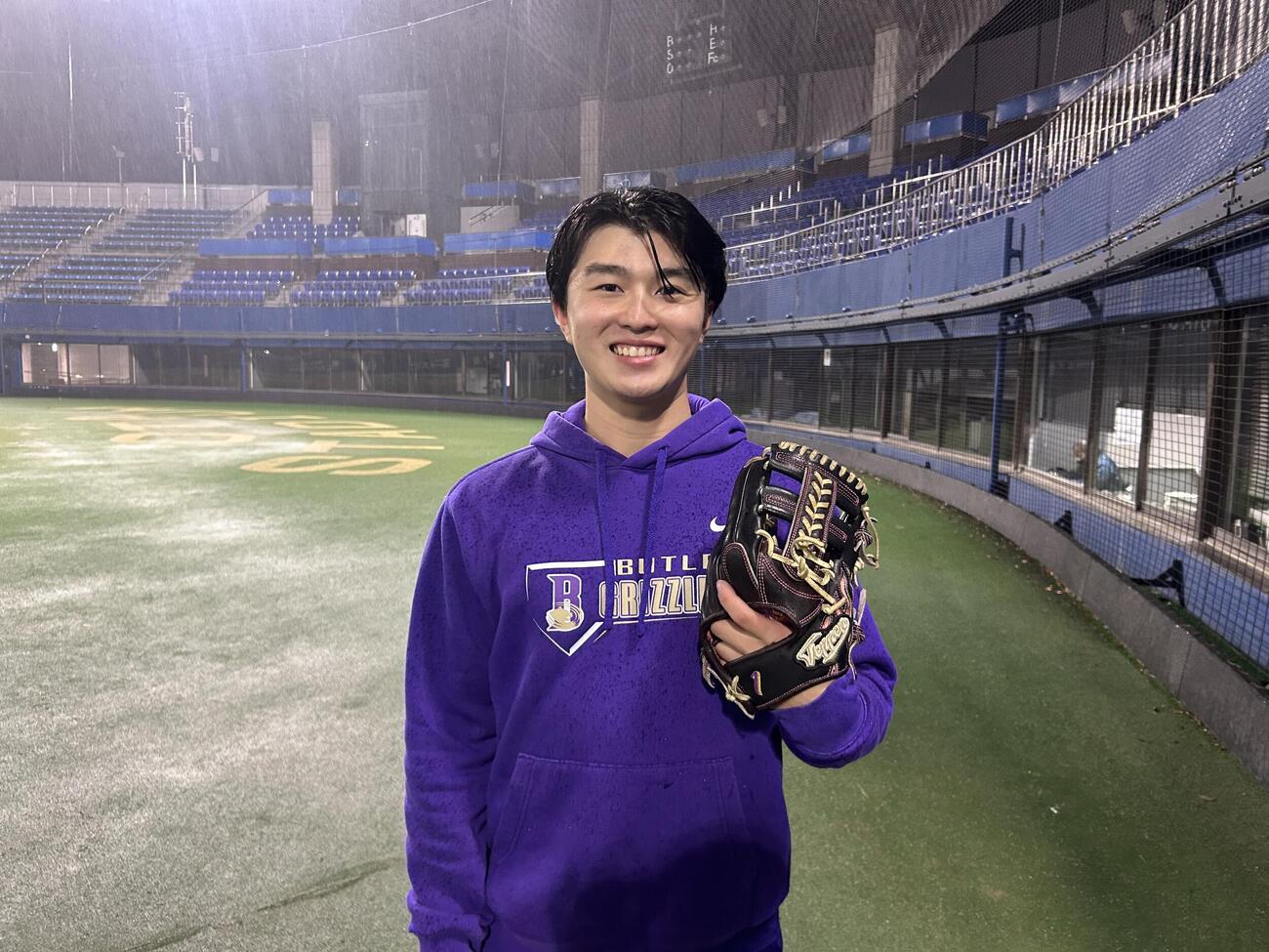 今秋から全米有数の強豪テキサス・クリスチャン大（TCU）への編入が決まっている桐蔭学園出身の鵜沢優成
