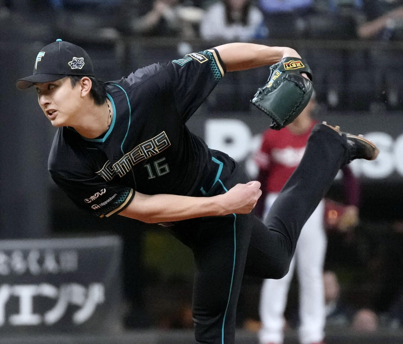 楽天戦に先発し、7回1失点で2勝目を挙げた日本ハム・達＝エスコンフィールド