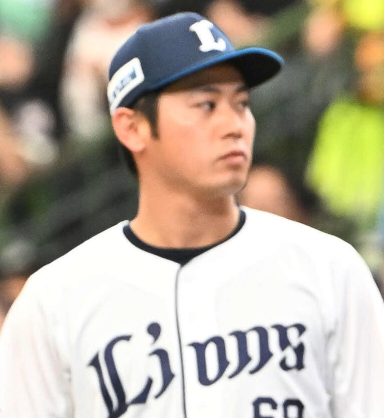 西武手岸潤一郎（2026年4月撮影）