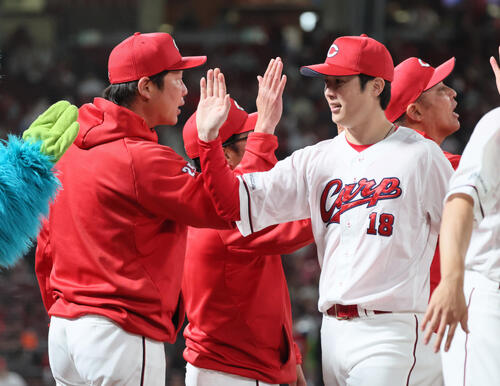 【広島】新井監督、７回１失点で２勝目の森下暢仁に「粘り強く、ナイスピッチング」／一問一答