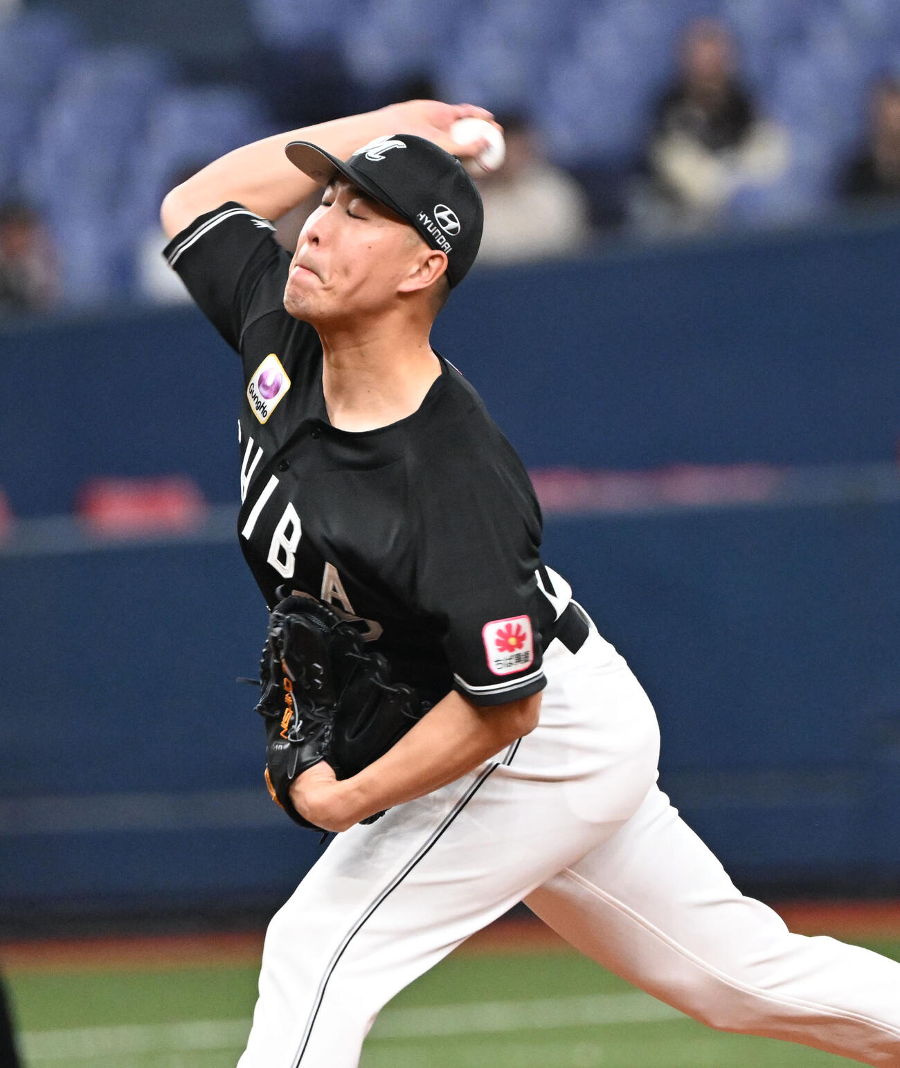 ロッテ西野勇士（2026年4月撮影）