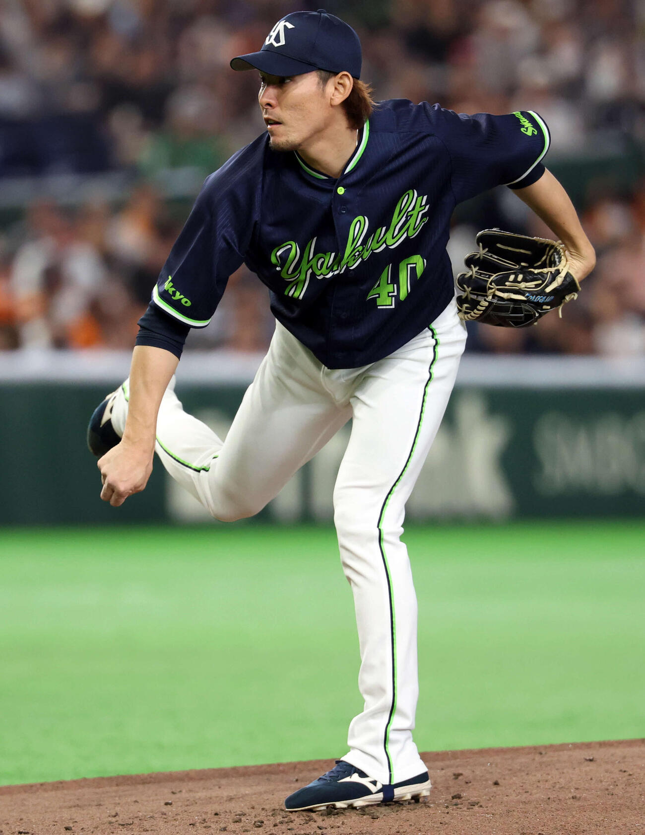 ヤクルト高梨裕稔（2026年4月撮影）