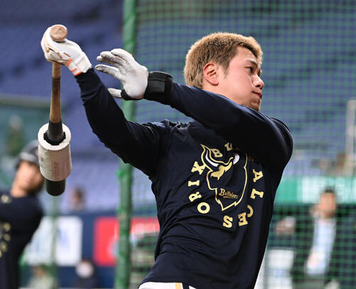 【オリックス】杉沢龍が片手でティー打撃再開「しゃあないですね」約２カ月後の実戦復帰を目標に