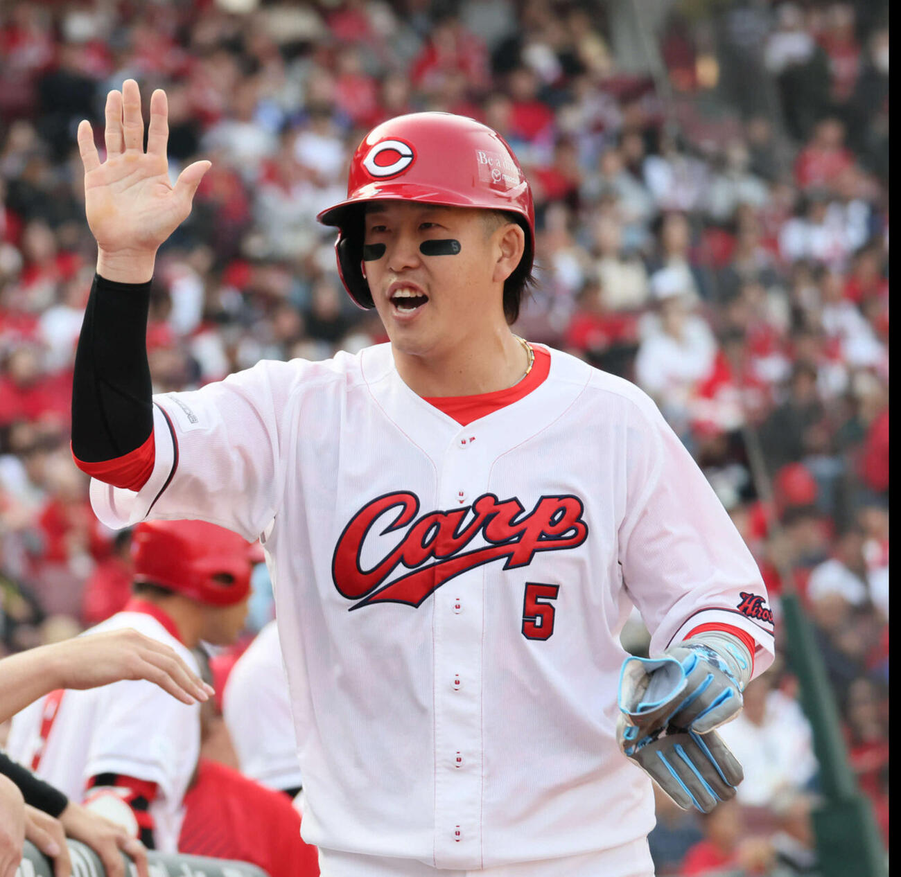 広島小園海斗（2026年3月撮影）