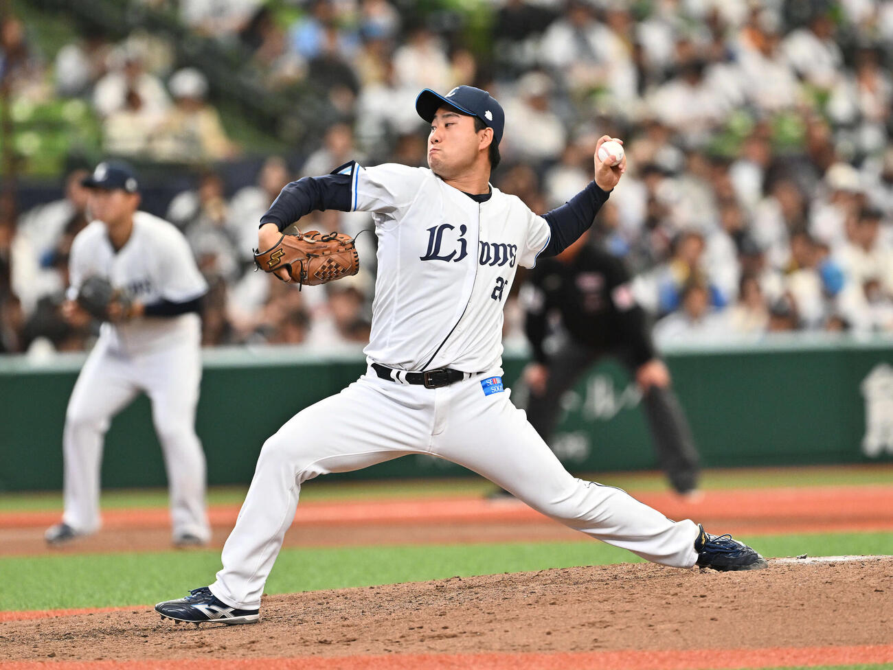 西武岩城颯空（2026年4月撮影）