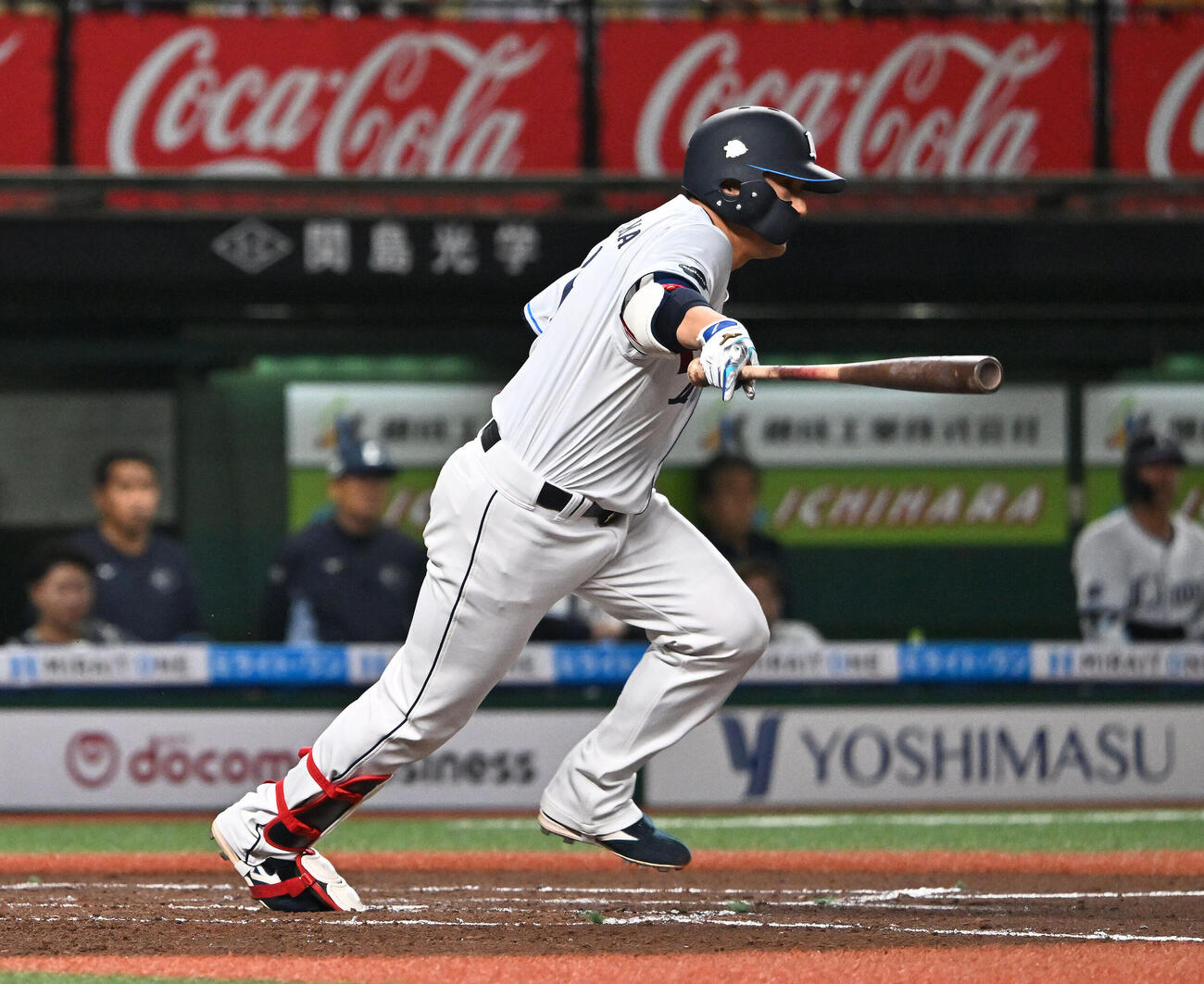 西武対ソフトバンク　7回裏西武2死二塁、代打栗山巧は二ゴロに倒れる（撮影・滝沢徹郎）