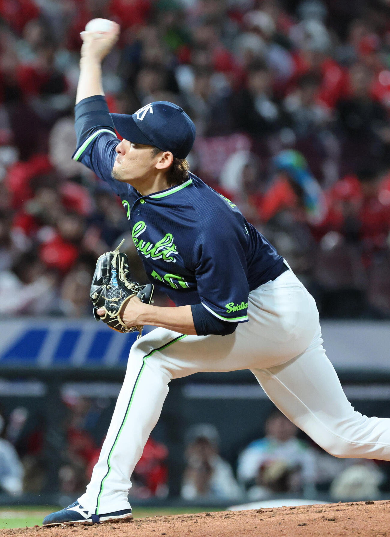 広島対ヤクルト　ヤクルト先発の高梨裕稔（撮影・加藤孝規）