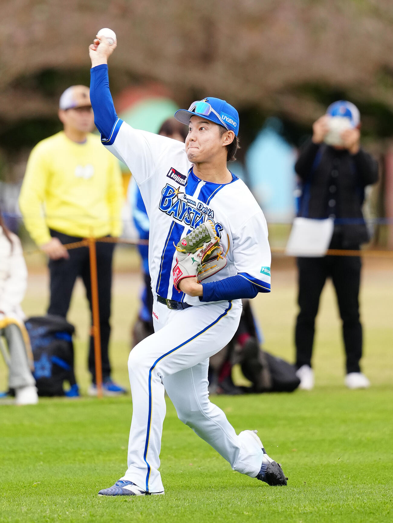 DeNA森原康平（2026年2月撮影）