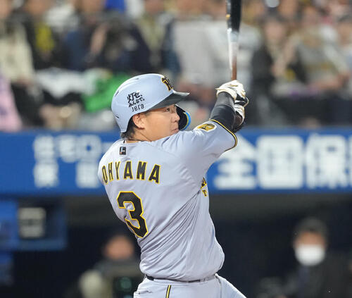 阪神大山悠輔８打席連続出塁中、球団最長は74年田淵幸一の13打席が最長／見どころ