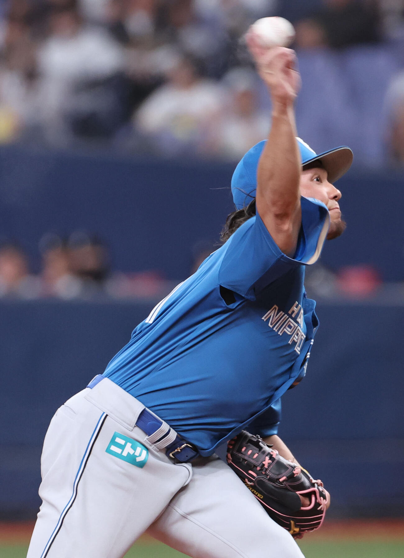 オリックス対日本ハム　日本ハム先発の伊藤大海（撮影・西尾就之）