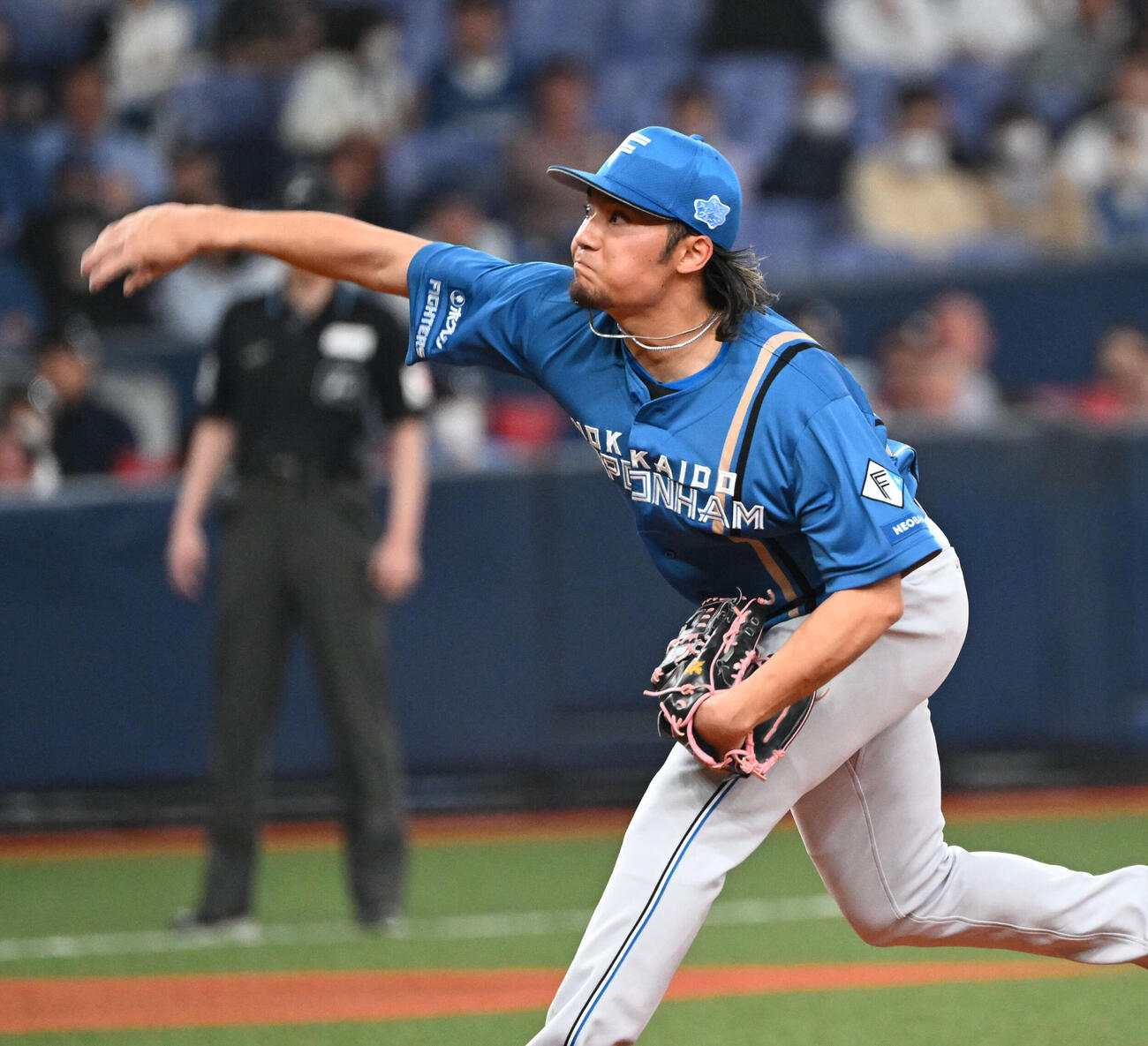 オリックス対日本ハム　先発する日本ハム伊藤大海（撮影・和賀正仁）