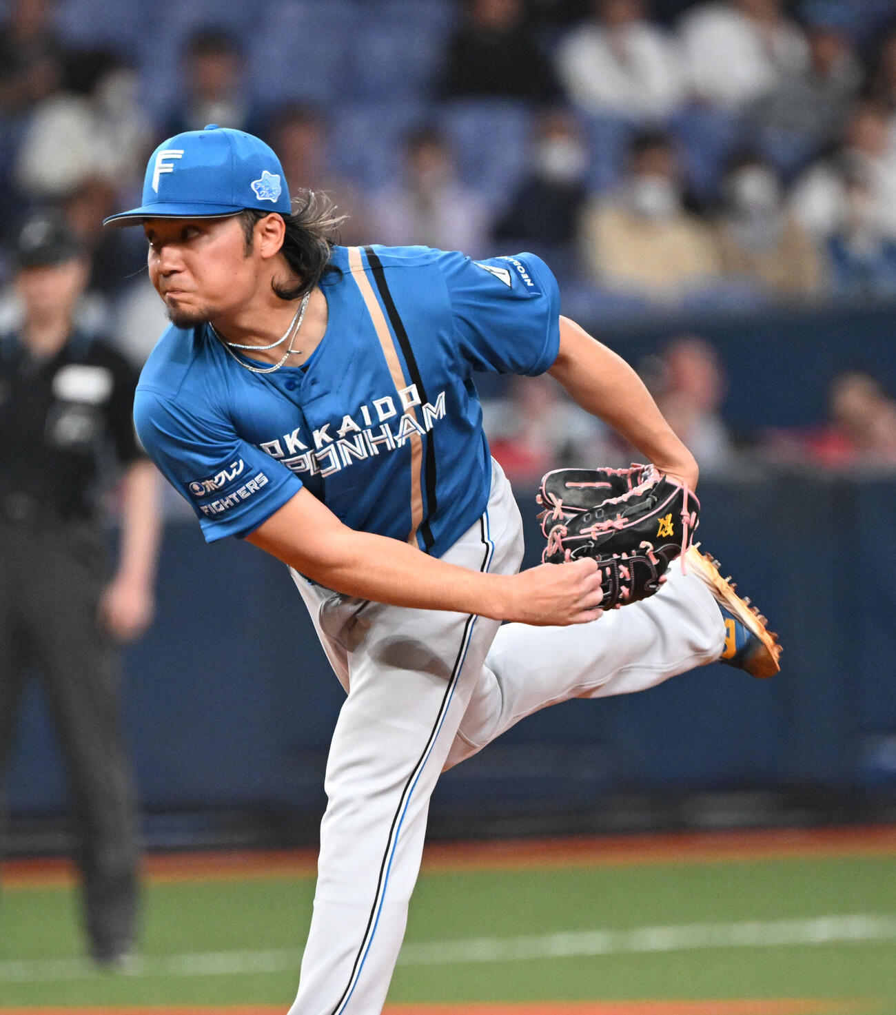 オリックス対日本ハム　先発する日本ハム伊藤大海（撮影・和賀正仁）
