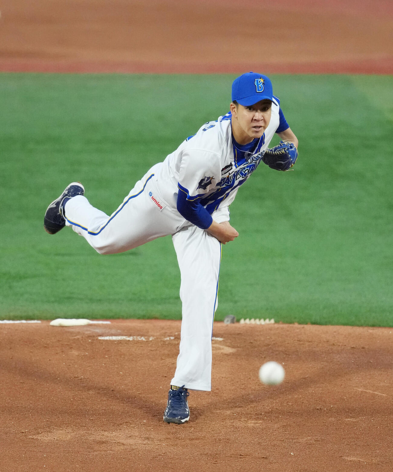 DeNA対巨人　先発し力投するDeNA平良拳太郎　（撮影・増田悦実）