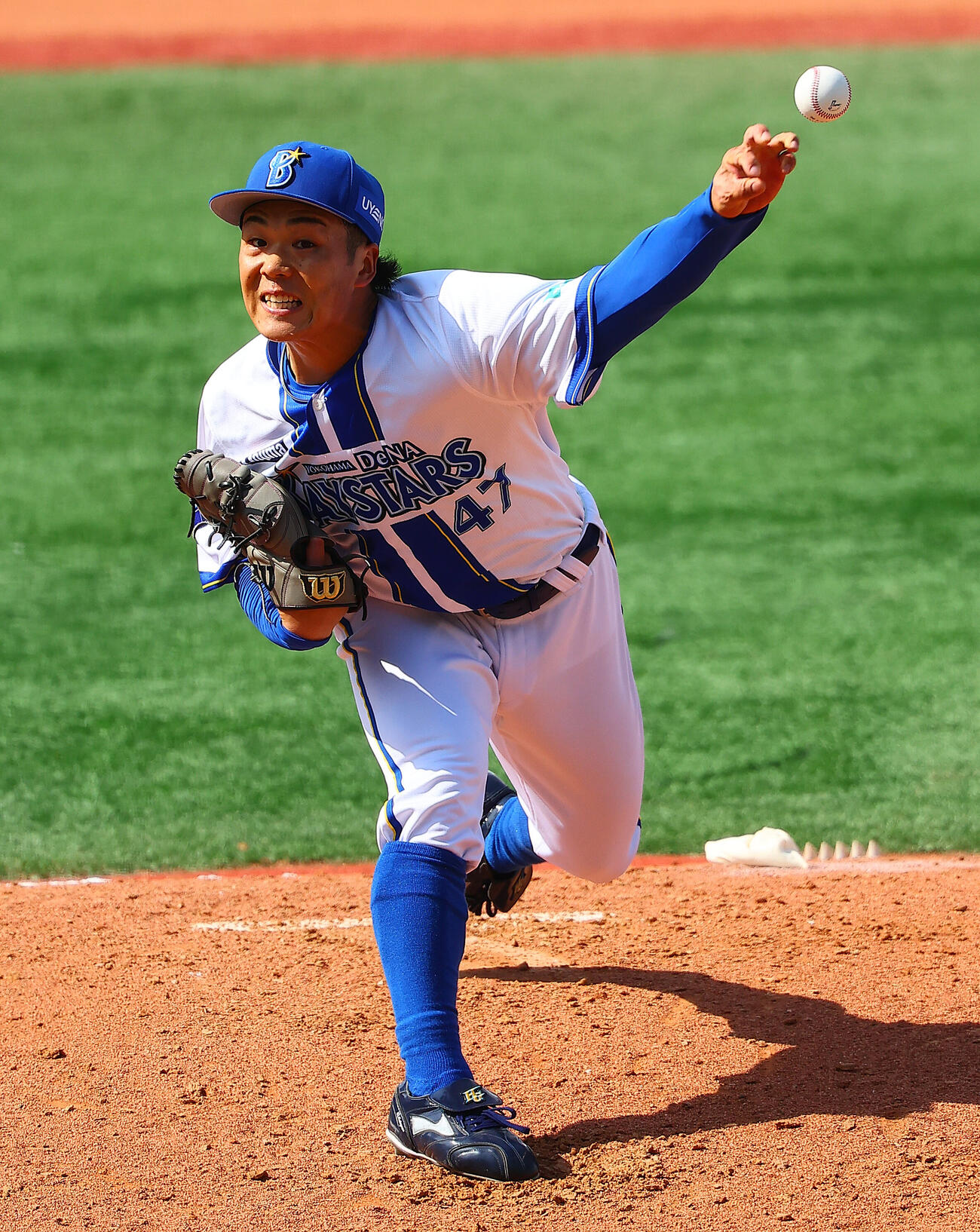 DeNA対巨人　DeNA先発の片山皓心（撮影・野上伸悟）