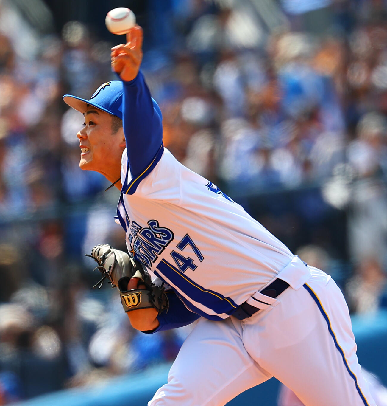 DeNA対巨人　DeNA先発の片山皓心（撮影・野上伸悟）