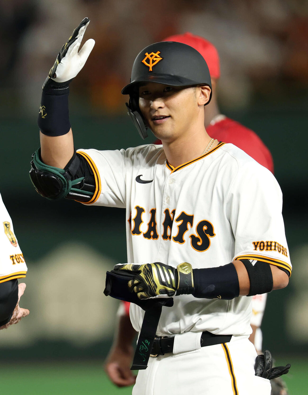 巨人吉川尚輝（2025年9月9日撮影）