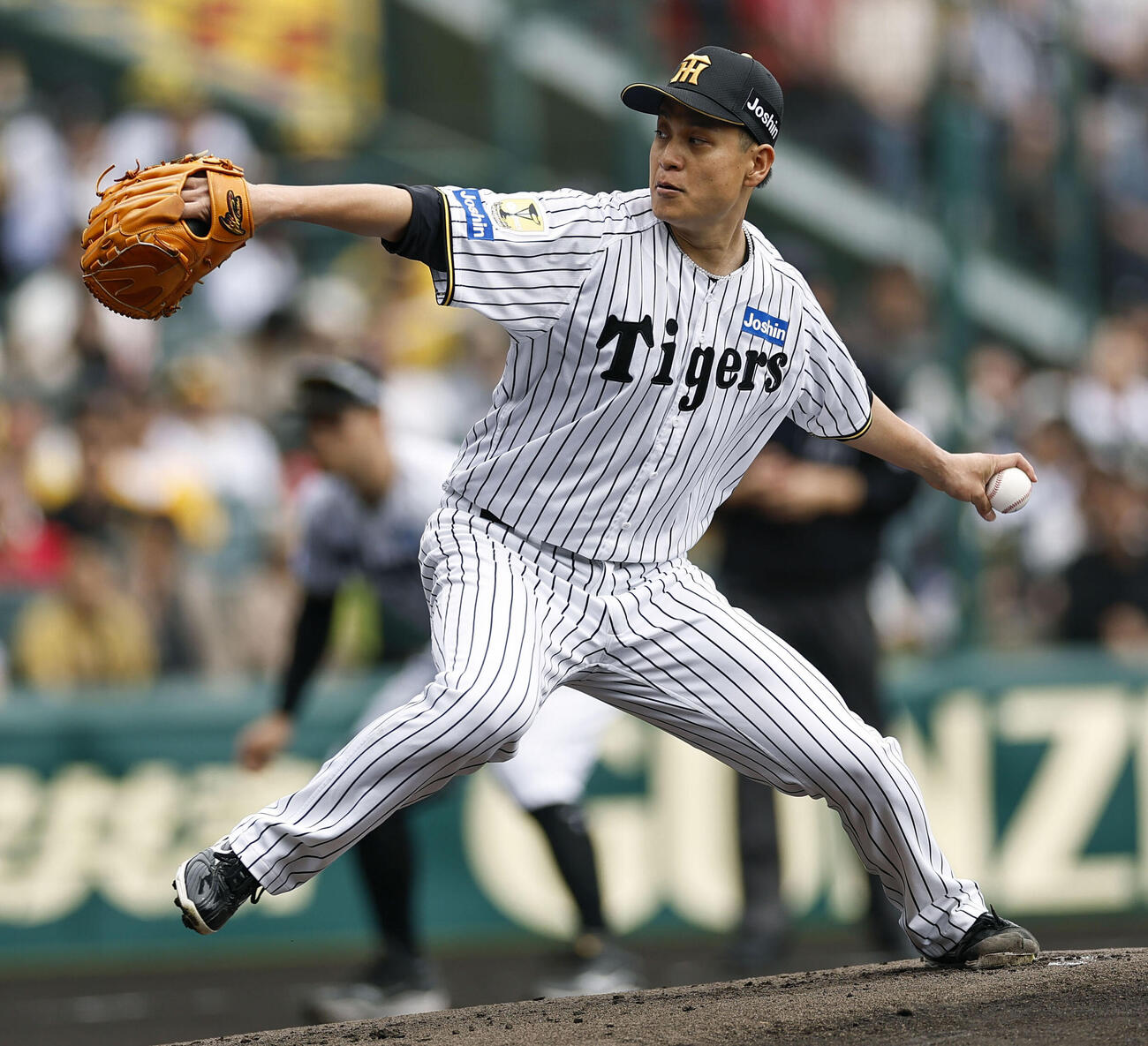 広島戦に先発した阪神・大竹＝甲子園