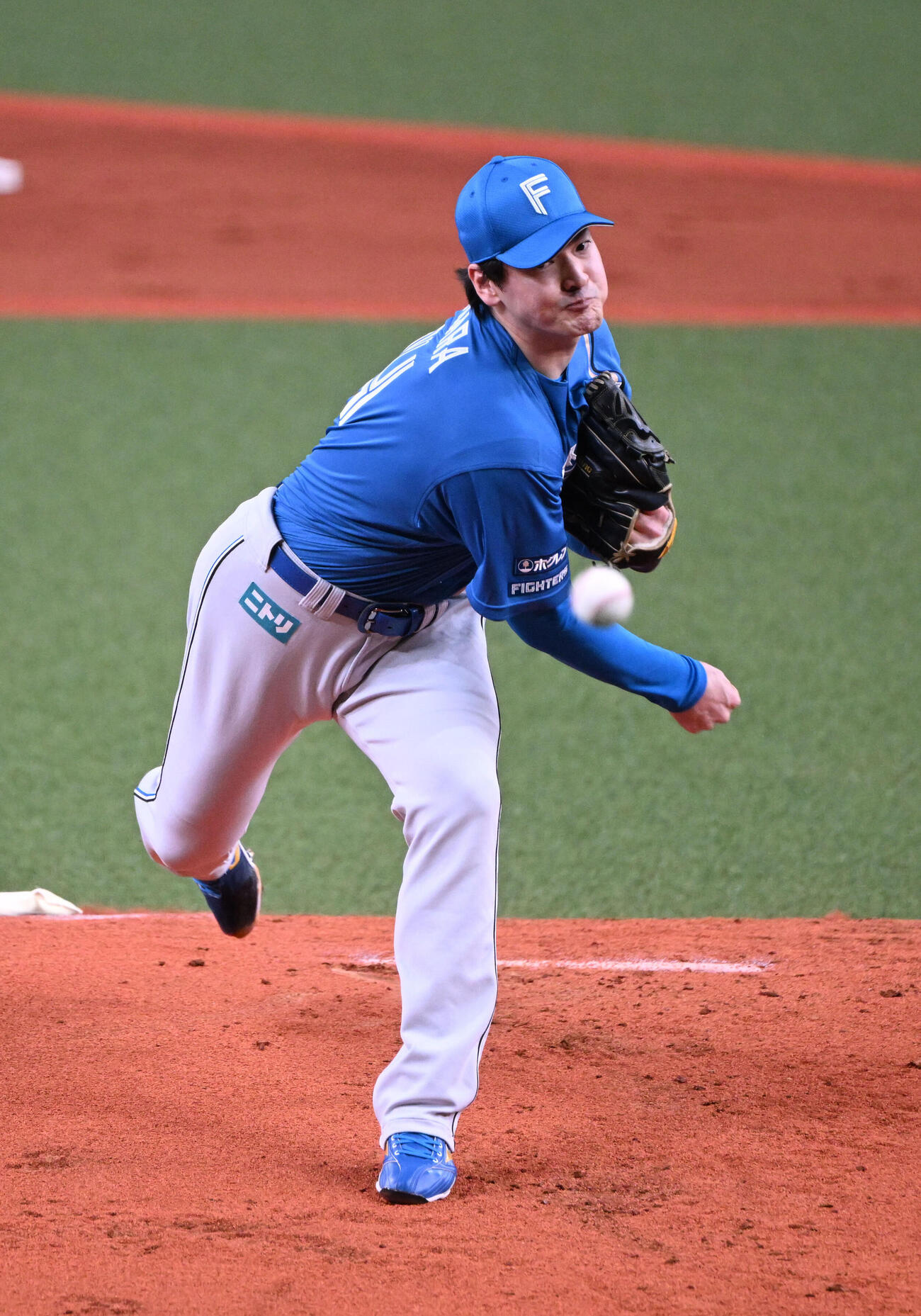 オリックス対日本ハム　先発する日本ハム有原航平（撮影・和賀正仁）