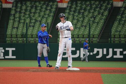 【西武】ネビンが２軍戦で３点適時打　回復をアピール　左脇腹痛で開幕1軍入りならず