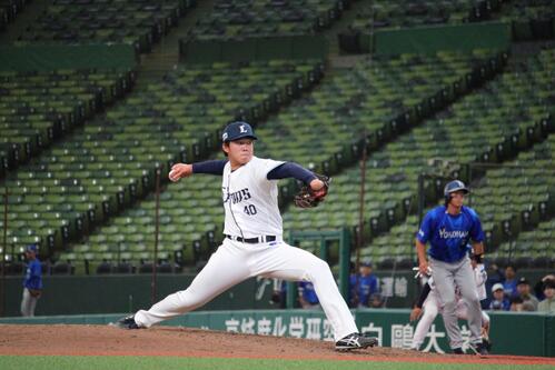 【西武】ドラ４堀越啓太が２軍戦初登板　花咲徳栄の同期右腕に負けじとプロの世界で磨いていく