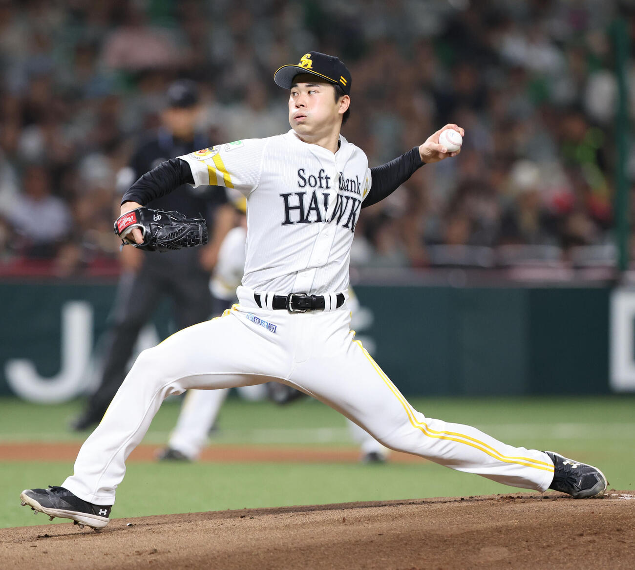 ソフトバンク松本晴（2026年4月撮影）