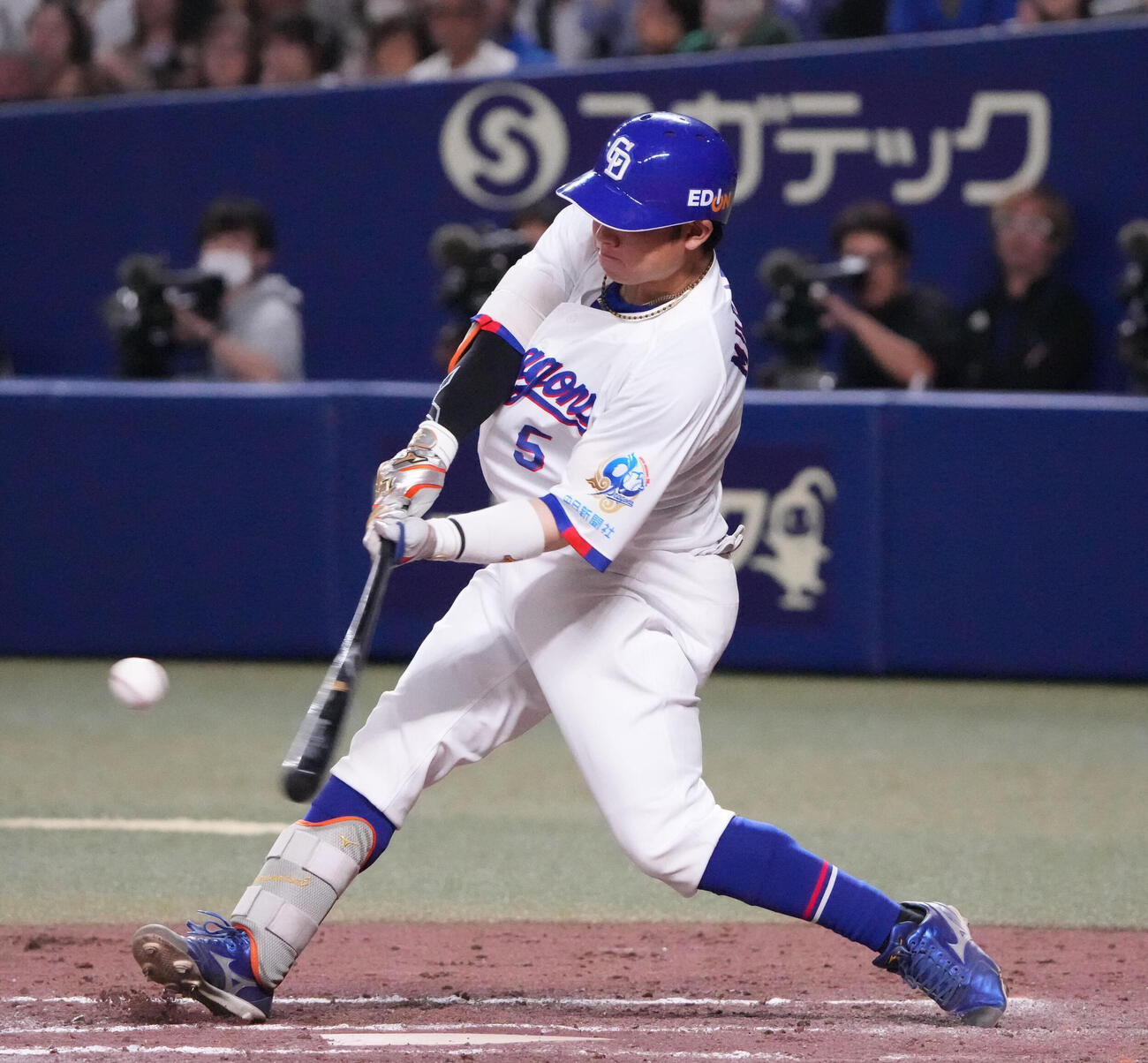 村松開人のサヨナラ弾（2026年4月24日撮影）