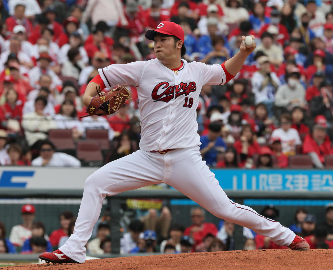 広島床田寛樹（2026年4月撮影）