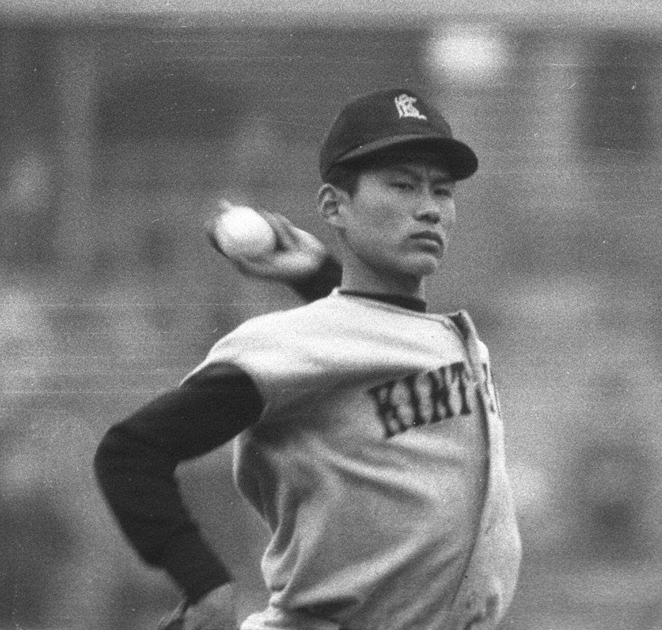 現役時代の小野坂清さん（1964年3月撮影）