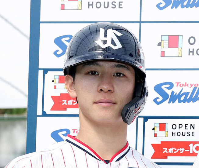 ヤクルト内山壮真（2026年2月撮影）　