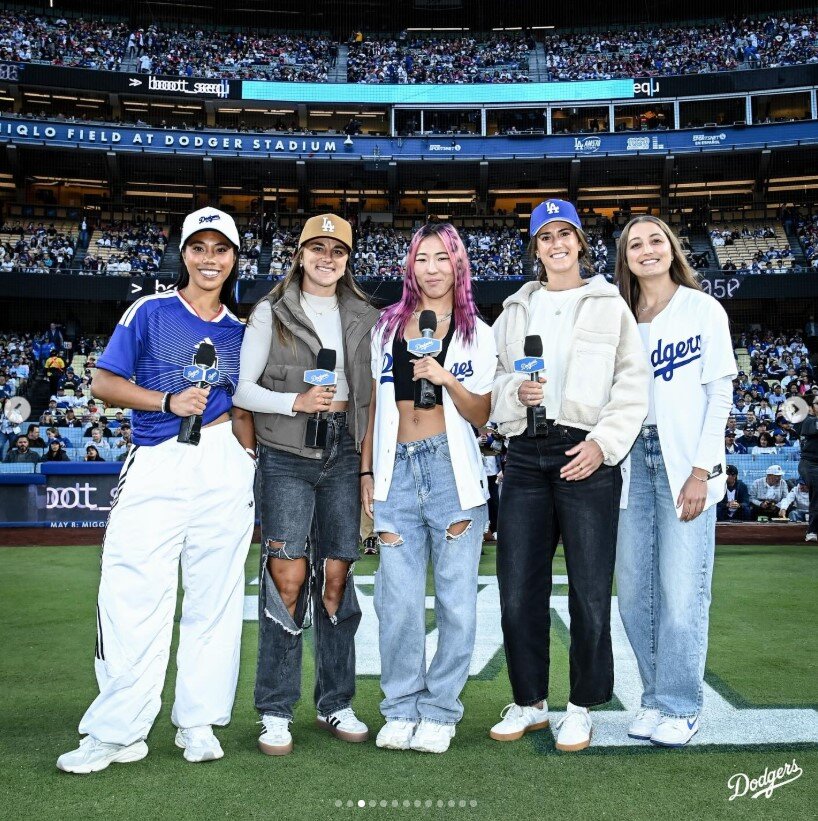 ドジャース公式インスタグラムから