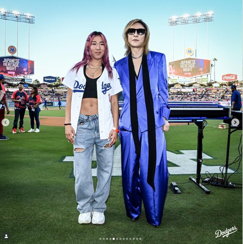 ドジャース公式インスタグラムから