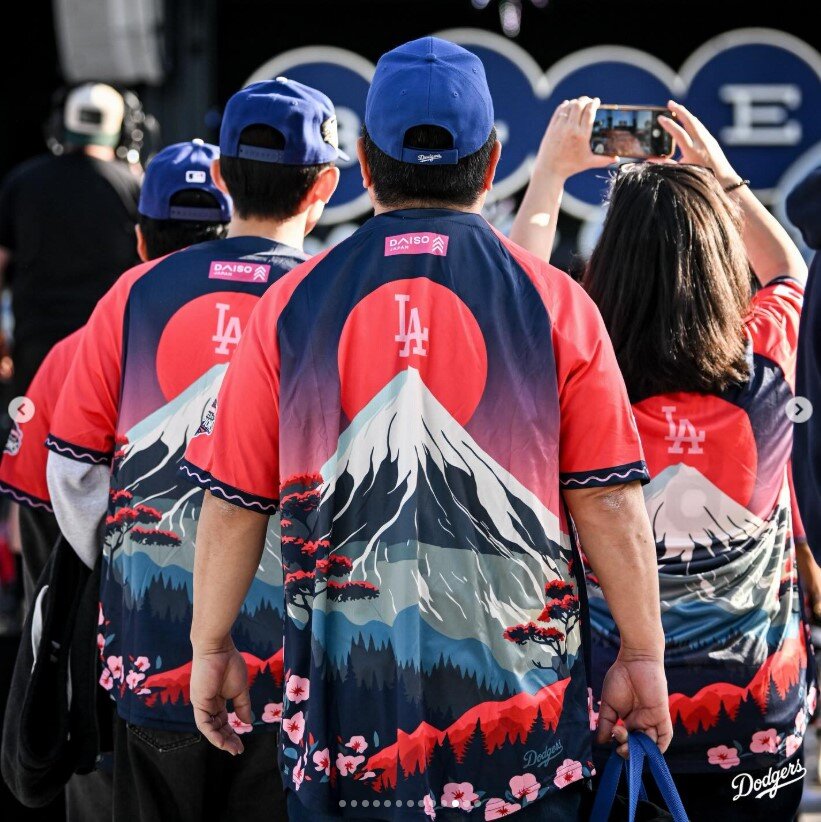 ドジャース公式インスタグラムから
