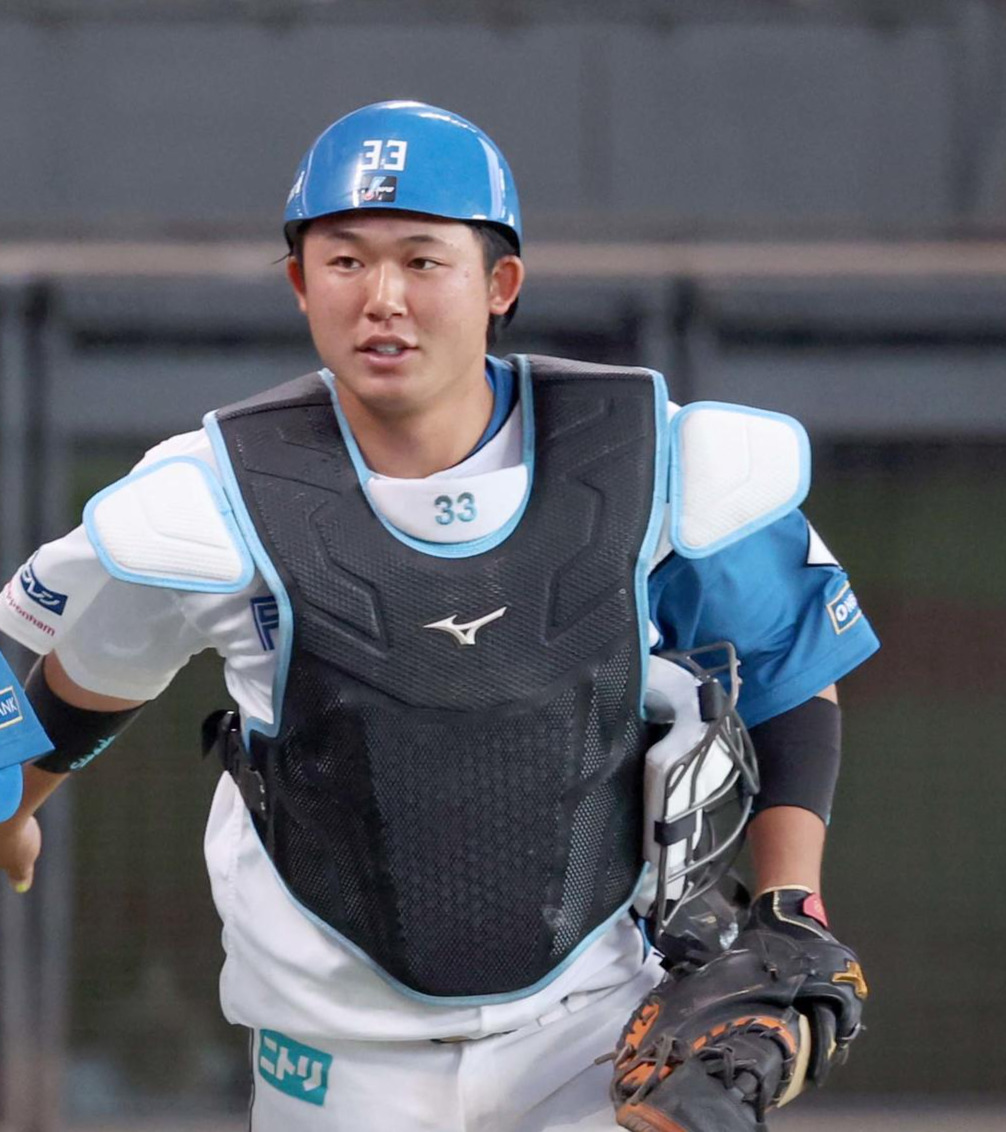 日本ハム進藤（2025年5月15日撮影）