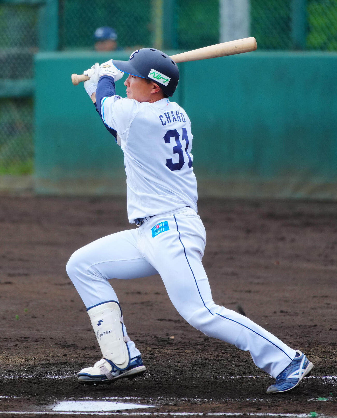 ファームリーグ交流戦　西武対広島　ファーム交流戦の広島戦に出場する西武茶野篤政（撮影・垰建太）