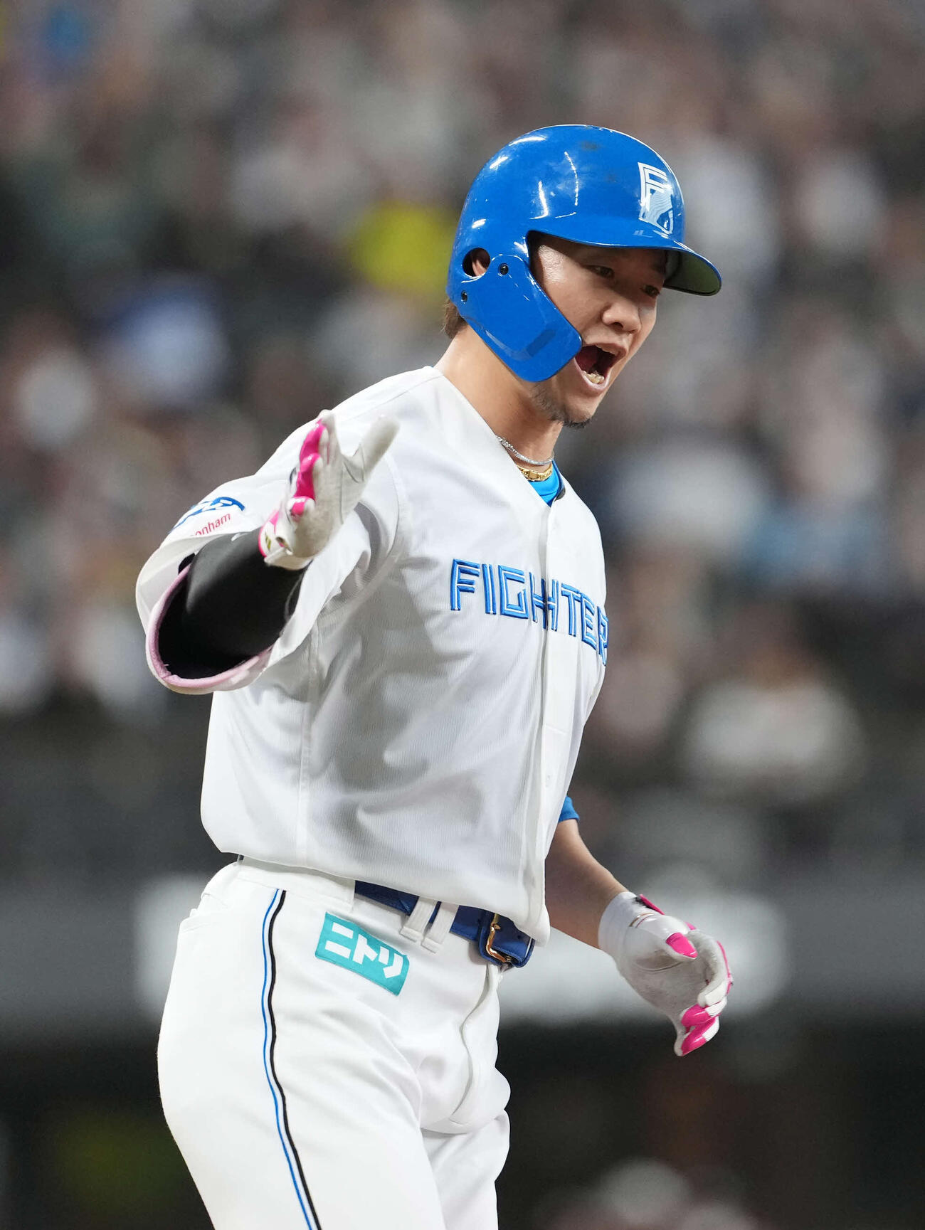 日本ハム西川遥輝（2026年4月撮影）