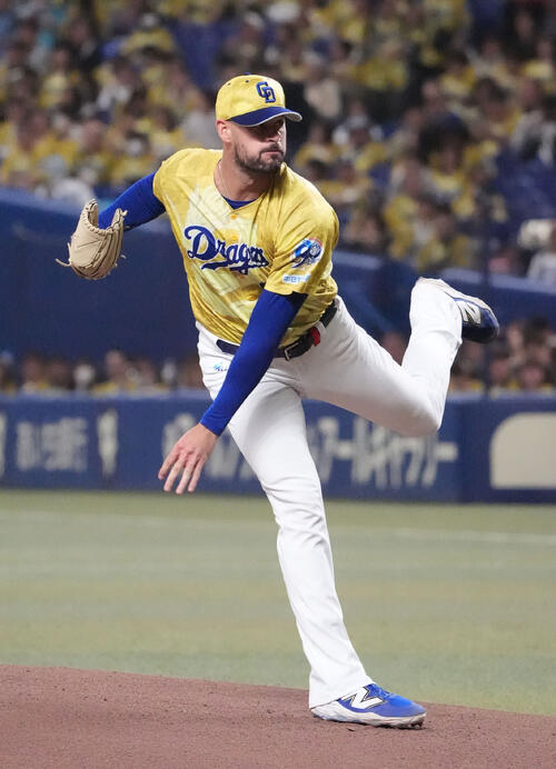 【中日】マラーまたも今季初勝利ならず…５回に自援護も７回途中４失点　２番手メヒアが打たれる