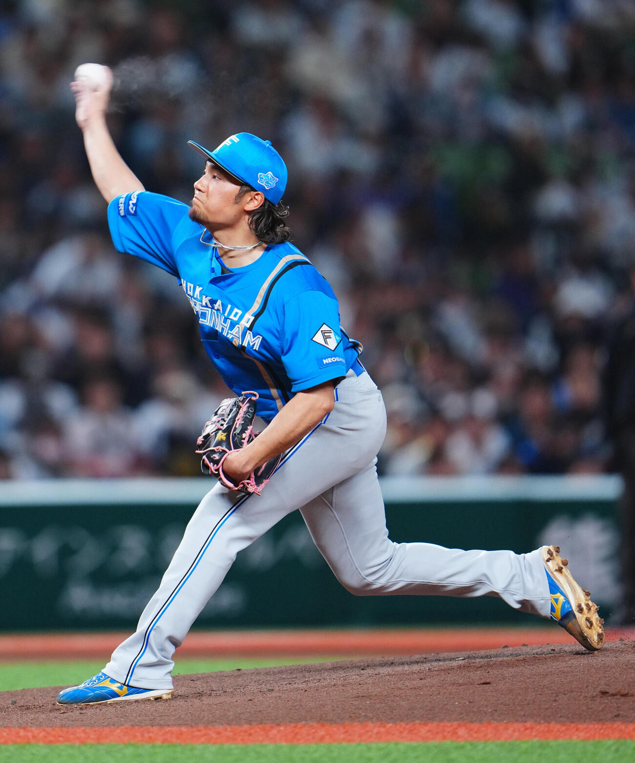 西武対日本ハム　力投する日本ハム先発の伊藤大海（撮影・垰建太）